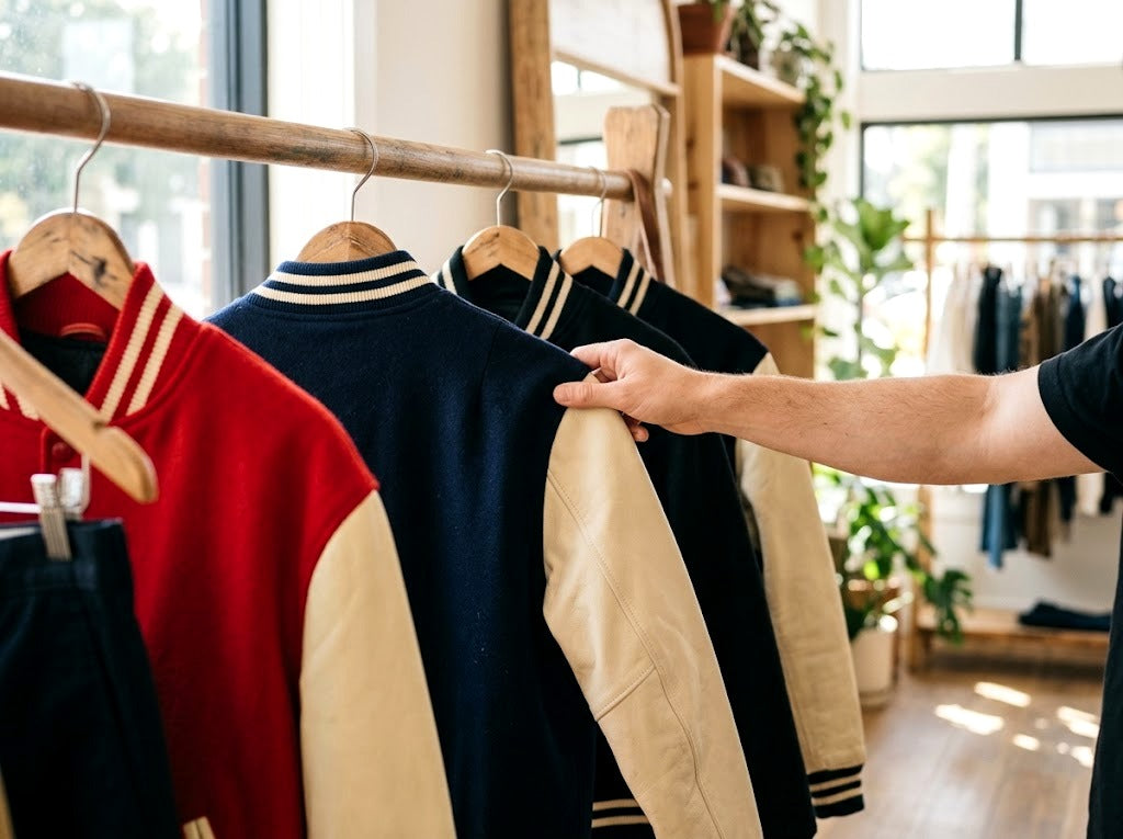 Guide d’achat : comment choisir sa veste universitaire homme ? – Ma Varsity Jacket