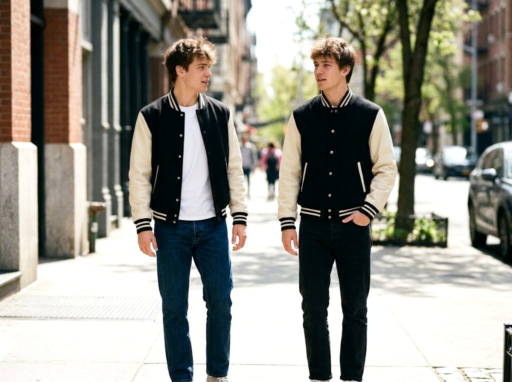 Veste teddy : faut-il la porter ouverte ou fermée ? – Ma Varsity Jacket