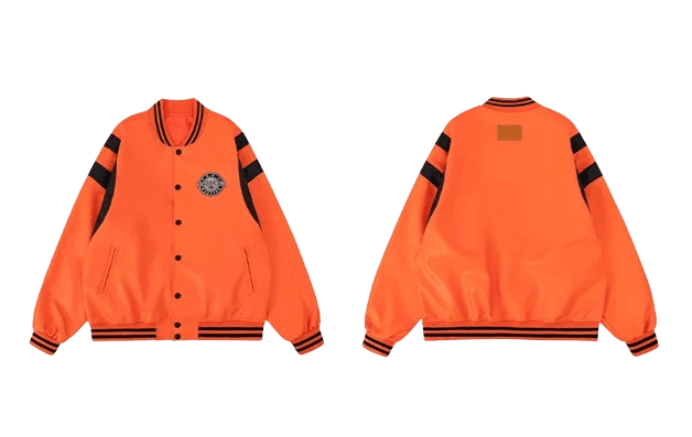 Veste Baseball En Cuir - 8