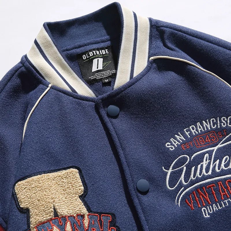 Varsity Jacket Vintage Homme - 8