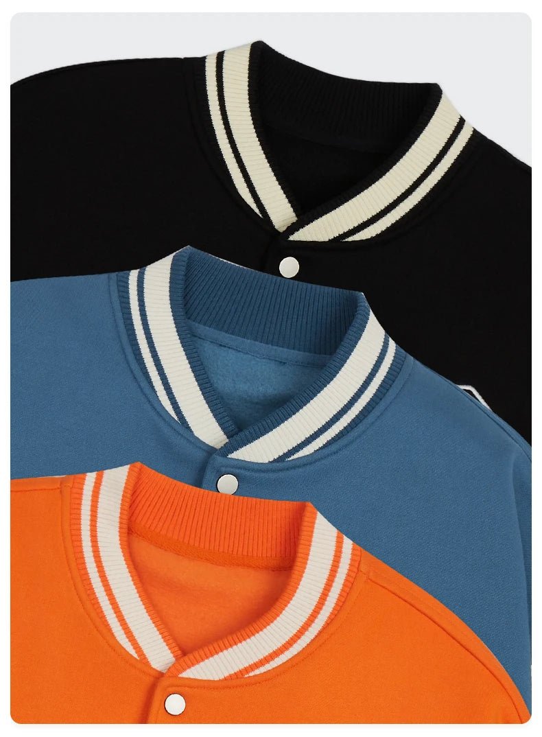 Varsity Jacket Noir - 13