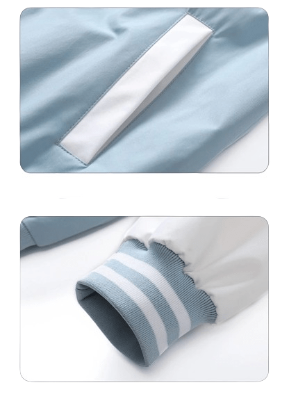 Varsity Jacket Bleu - 10