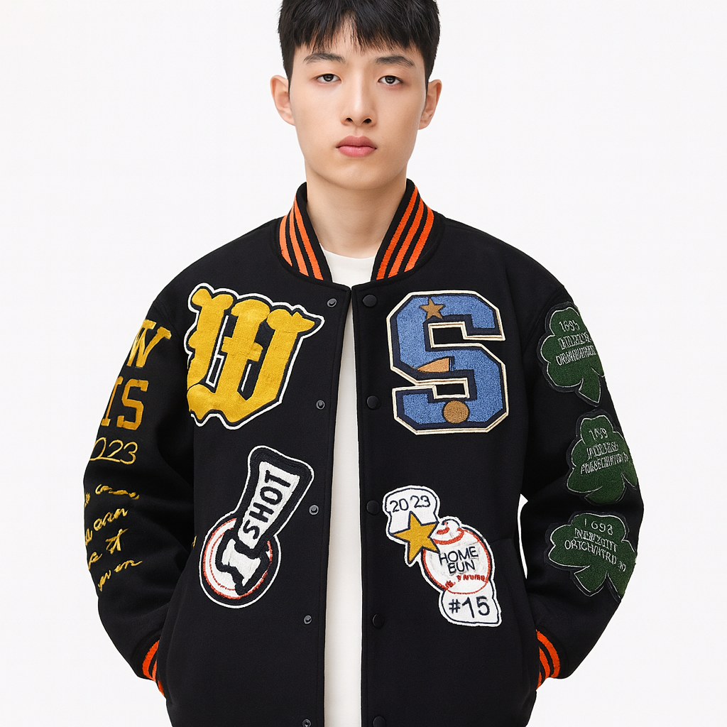 Blouson Americain Homme