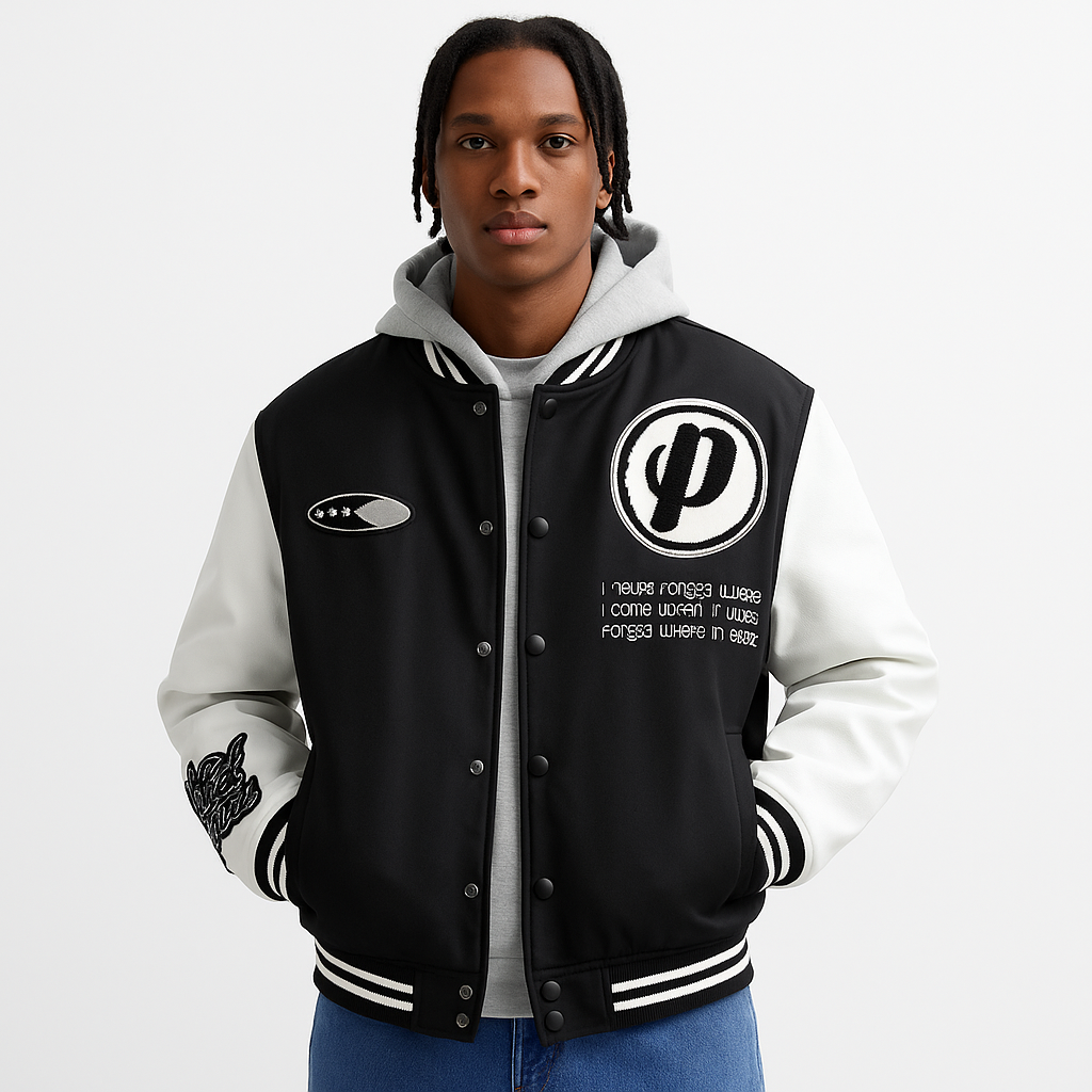 Veste Football Americain Noir