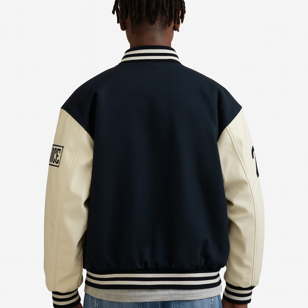 Varsity Jacket Bleu