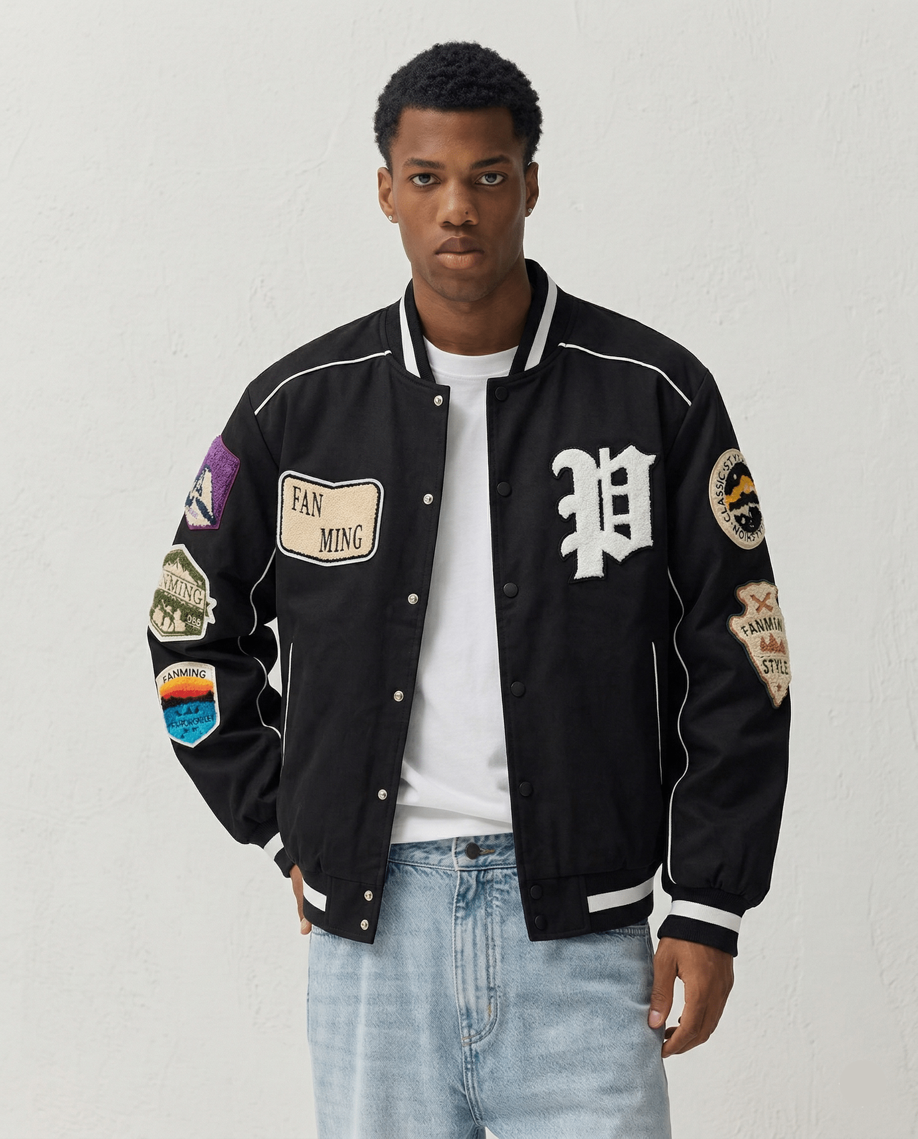 Veste Style Baseball
