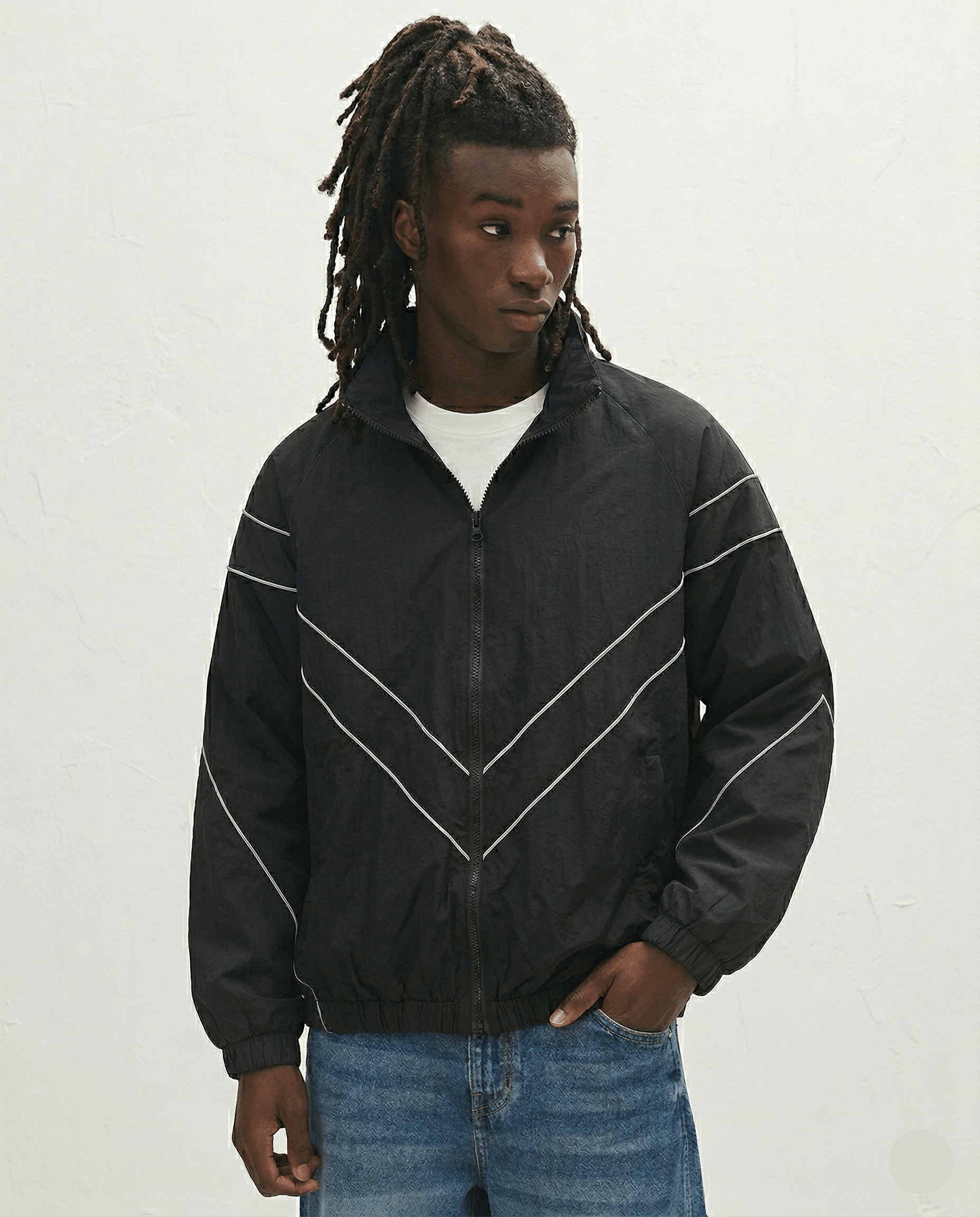 Veste Université Noir Homme - 1