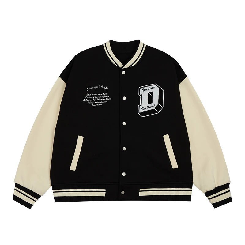 Varsity Jacket Noir - 2