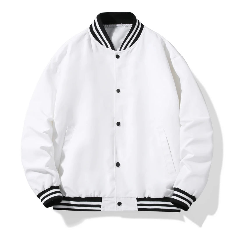 Blouson Baseball Noir Homme - 9