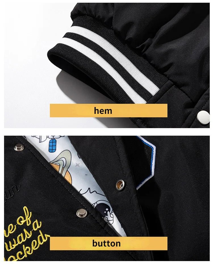 Veste Americaine Noire - 8