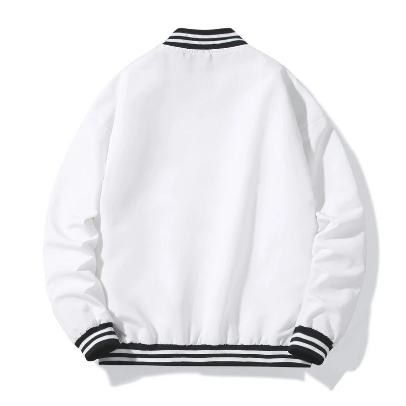 Blouson Baseball Noir Homme - 10