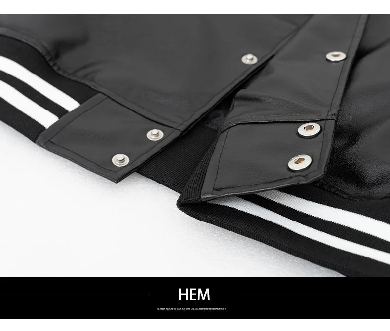 Blouson Teddy Cuir - 12