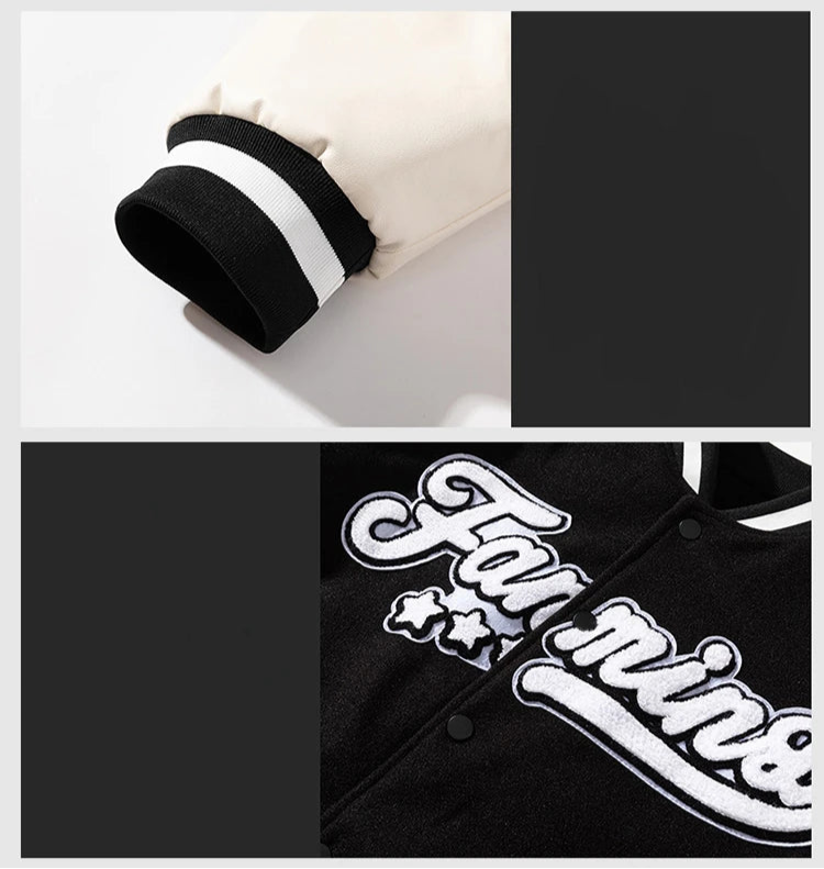 Veste Baseball Americain