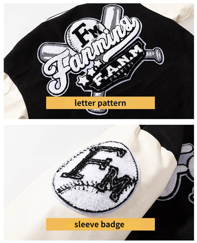 Veste Baseball Americain