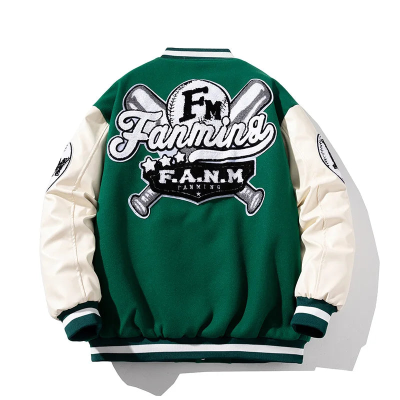 Veste Baseball Americain