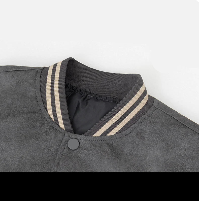 Veste Universitaire Grise - 9