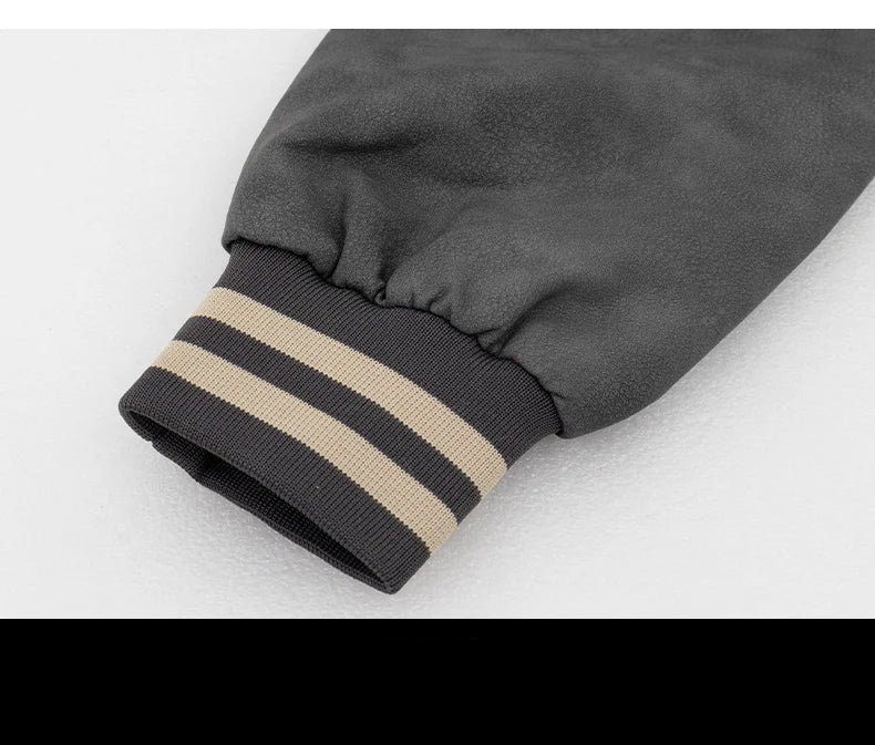 Veste Universitaire Grise