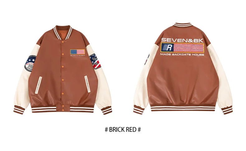 Veste Baseball Cuir - 13