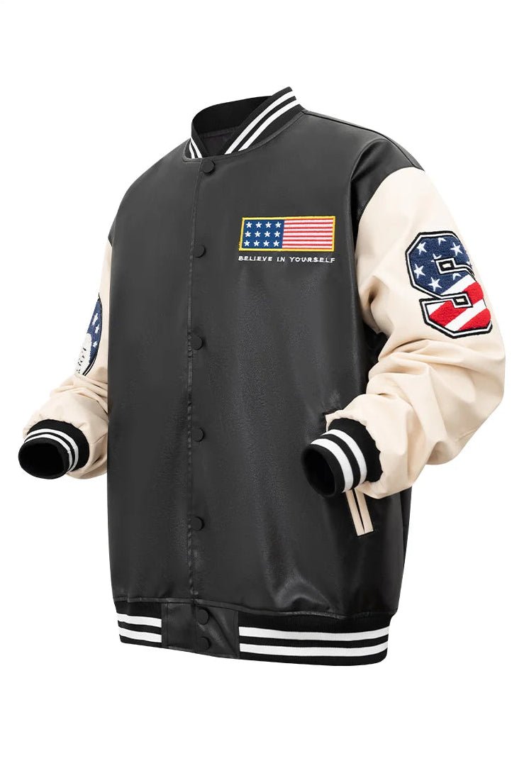 Veste Baseball Cuir - 6