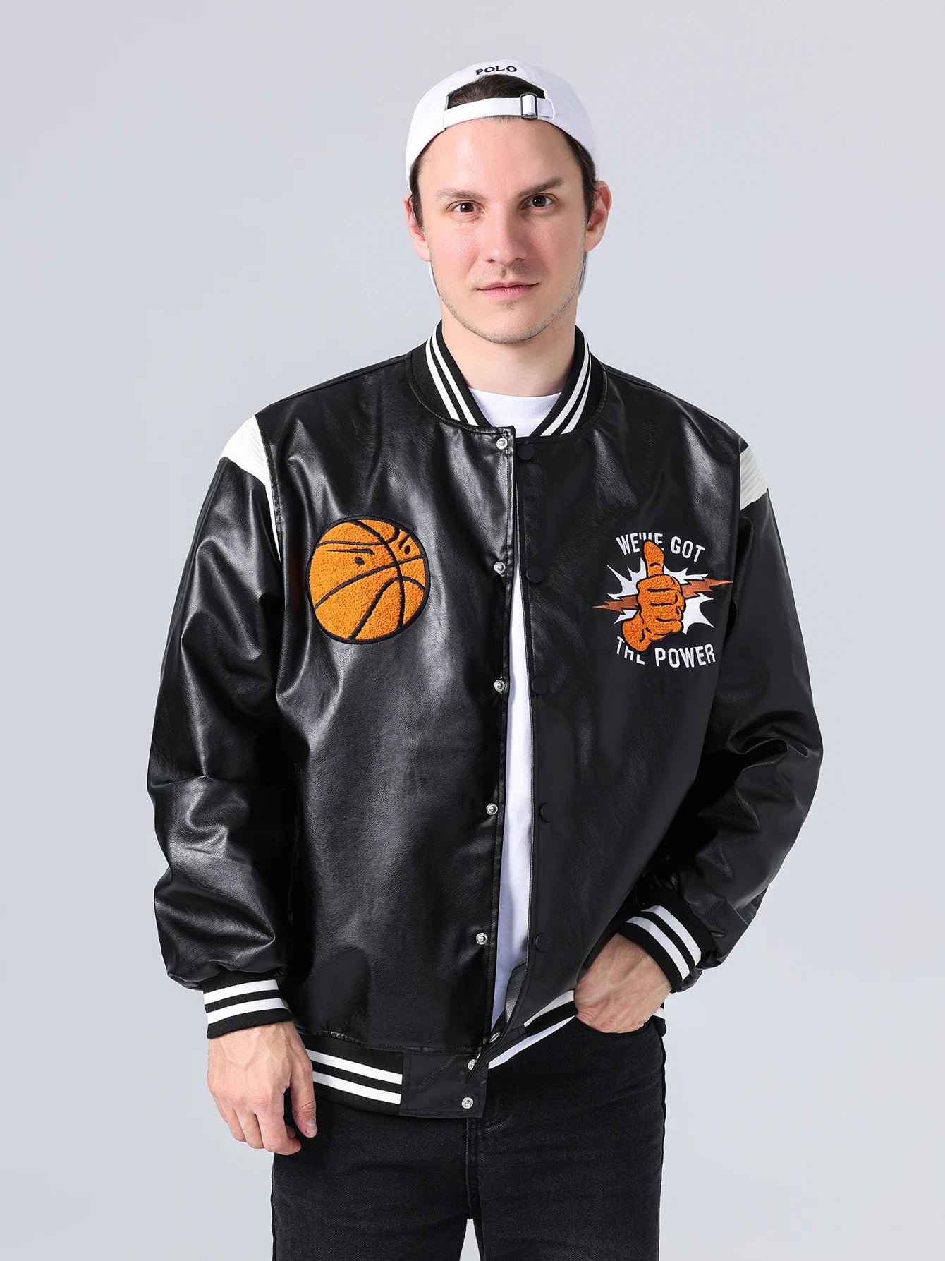 Blouson Teddy Cuir - 3
