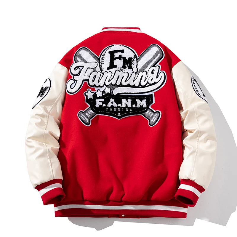Veste Baseball Americain