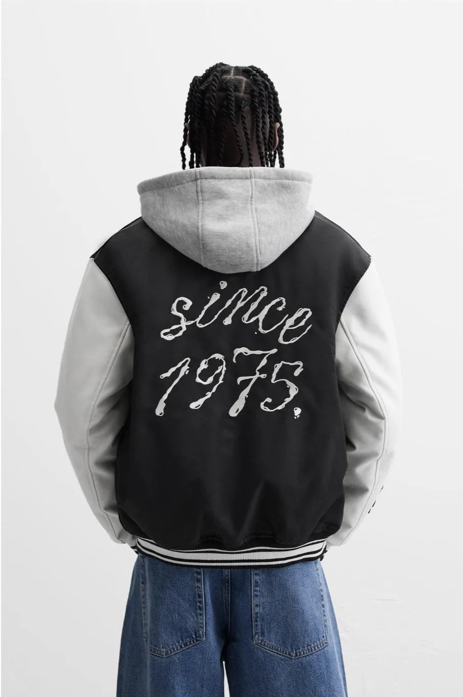 Veste Football Americain Noir - 3