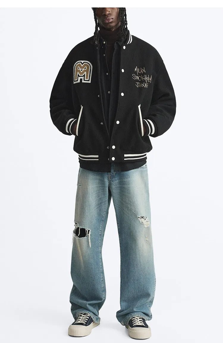 Varsity Jacket Pour Homme - 5