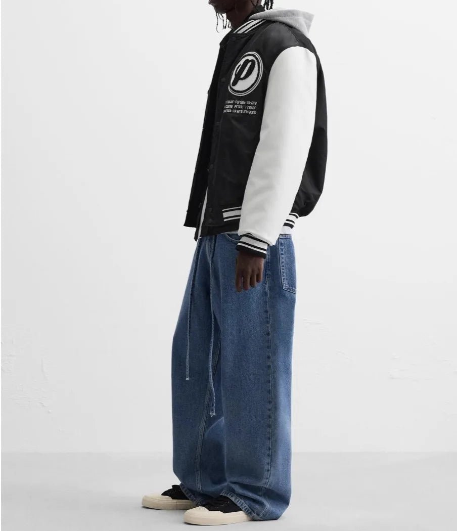 Veste Football Americain Noir - 6
