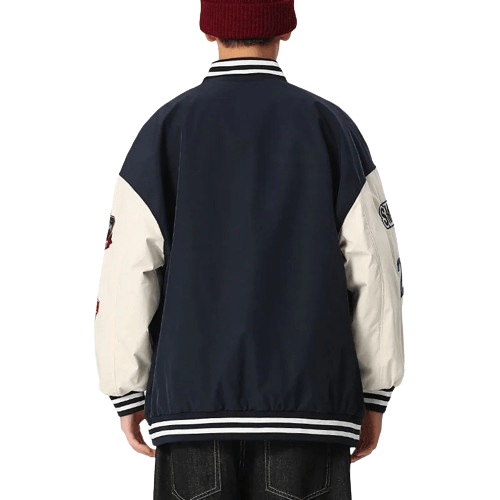 Varsity Jacket Bleu