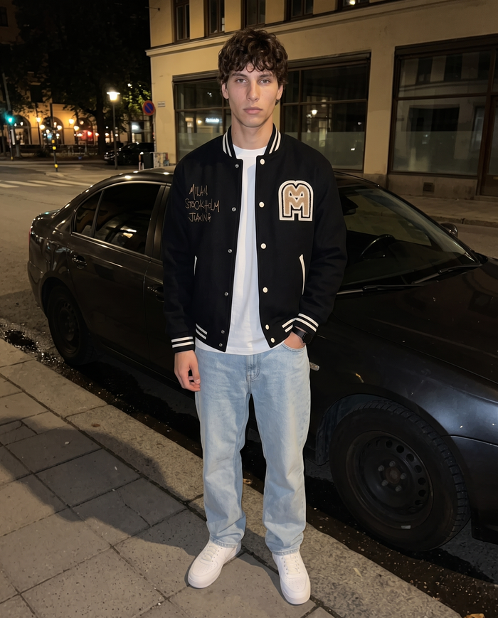 Varsity Jacket Pour Homme – look lifestyle 2