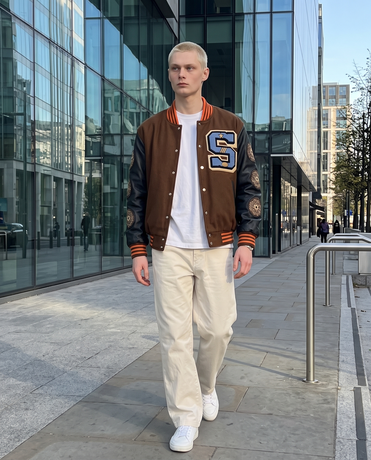Bomber Americain Homme – look lifestyle 1