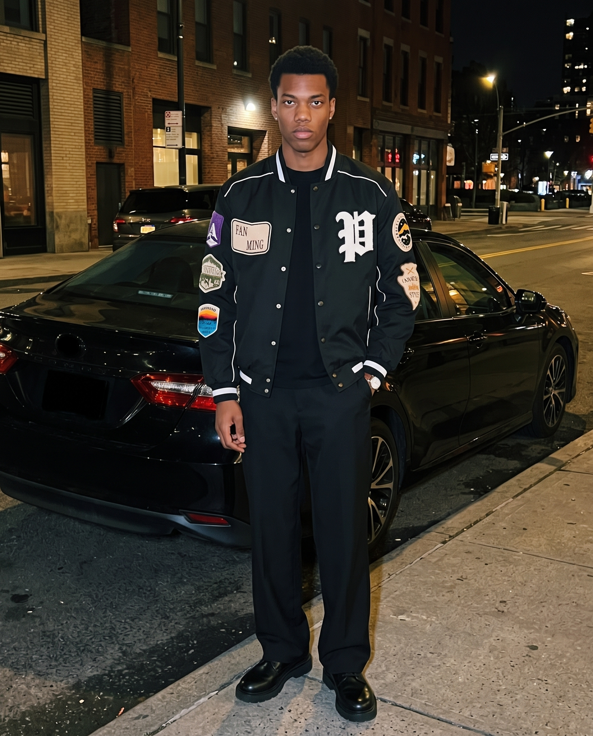 Veste Style Baseball Homme – look lifestyle 2