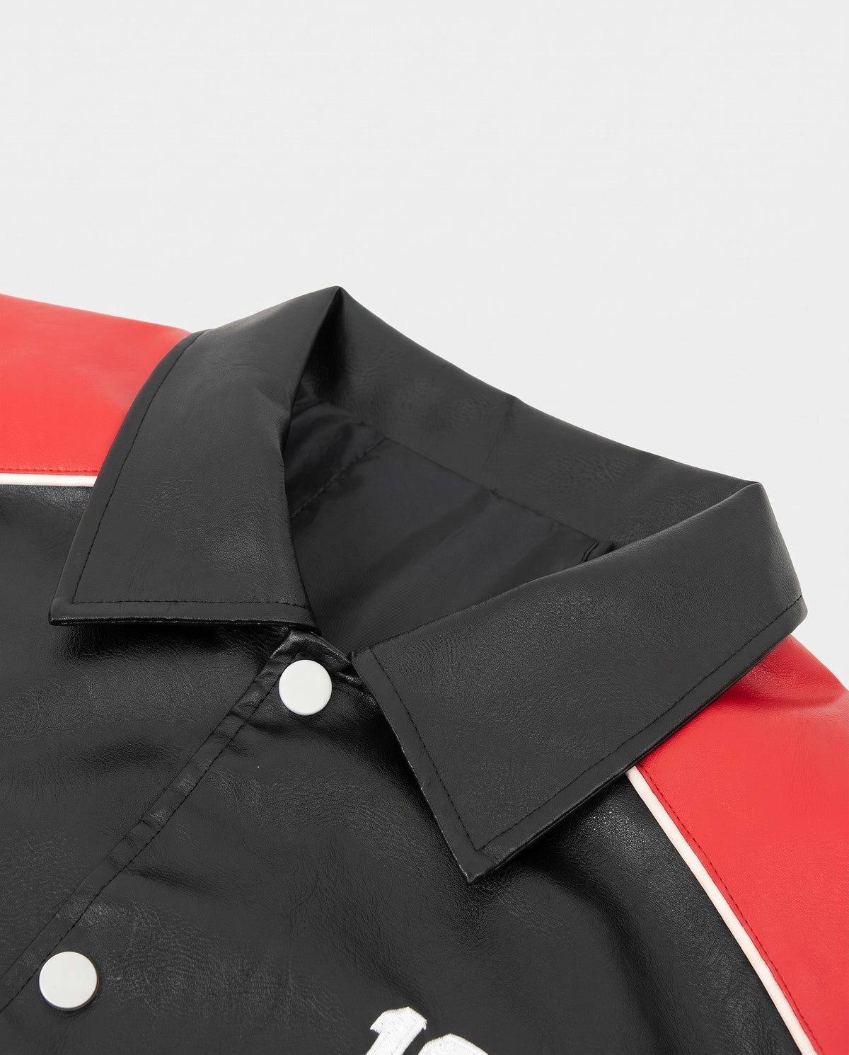 Vintage Racing Jacket détail du col