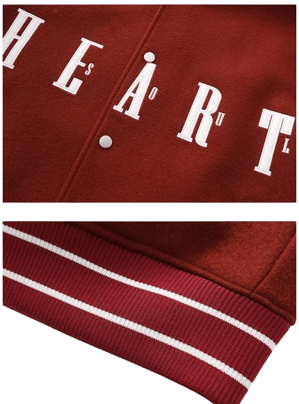 Veste Université Rouge - 4