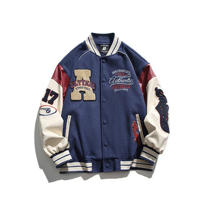 Varsity Jacket Vintage Homme