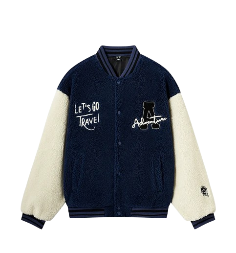 Veste Baseball Laine