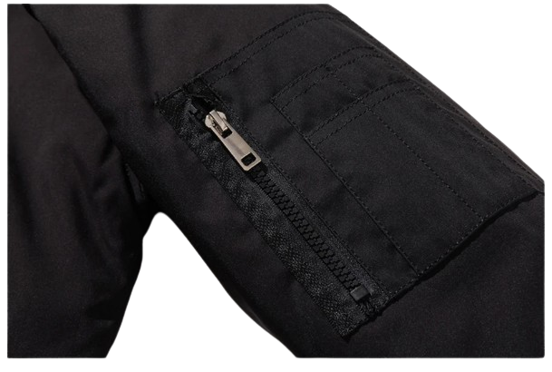 Veste Bomber Noir Homme