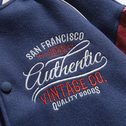 Varsity Jacket Vintage Homme