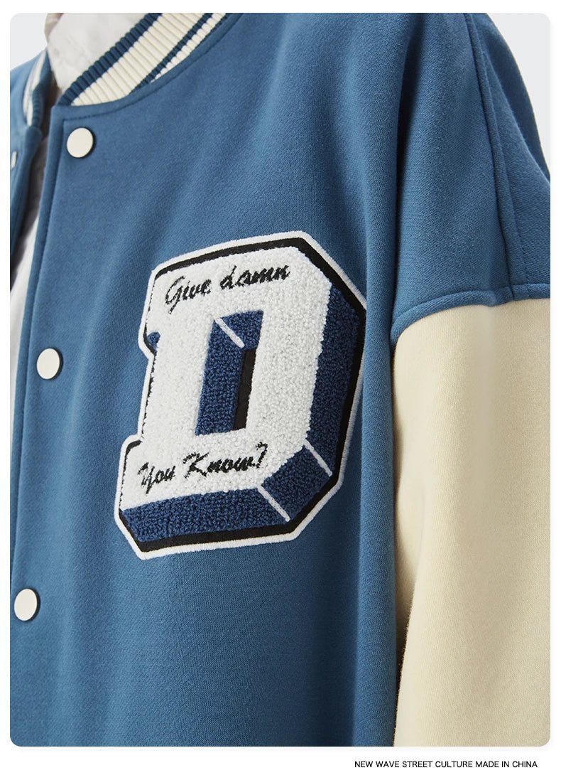 Varsity Jacket Noir - 6