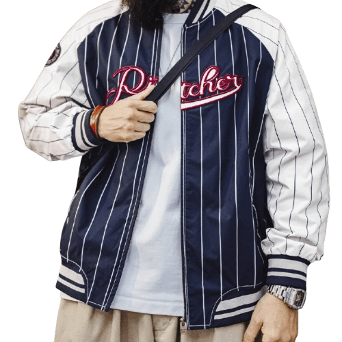 Men's Baseball Jacket - 5