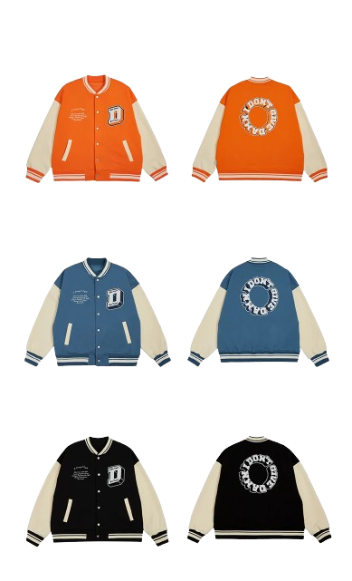 Varsity Jacket Noir