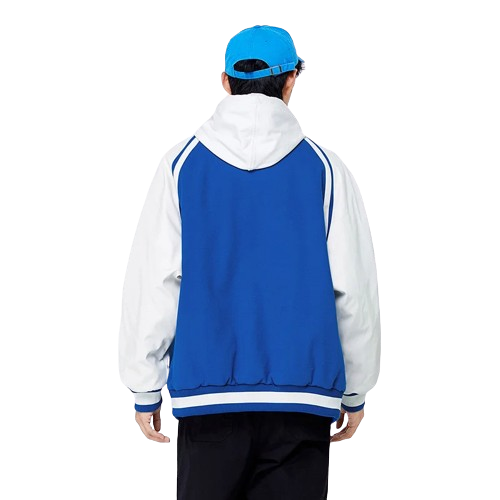 Veste American Baseball Bleu