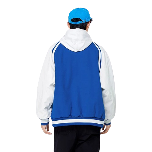 Veste American Baseball Bleu