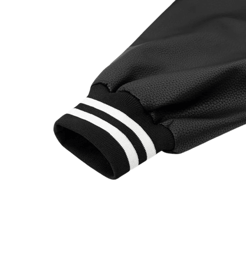 Veste Baseball En Cuir - 7