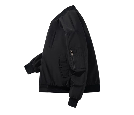 Veste Bomber Noir Homme