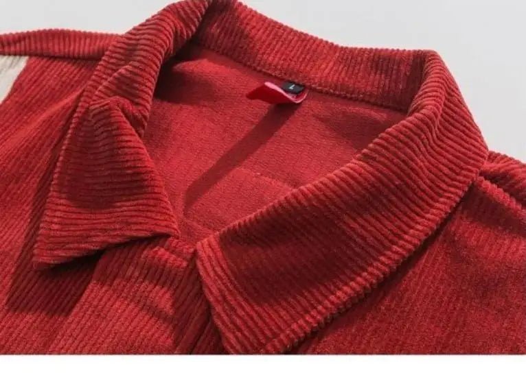 Veste Vintage Rouge - 6