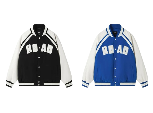 Veste American Baseball Bleu