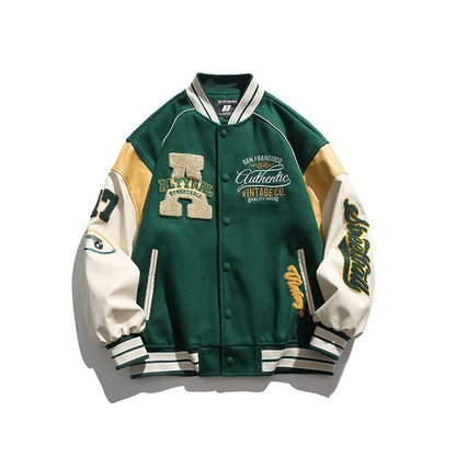 Varsity Jacket Vintage Homme
