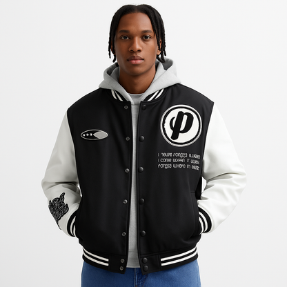 Veste Football Americain Noir