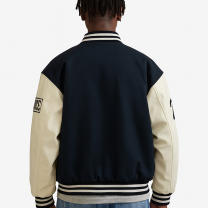 Varsity Jacket Bleu